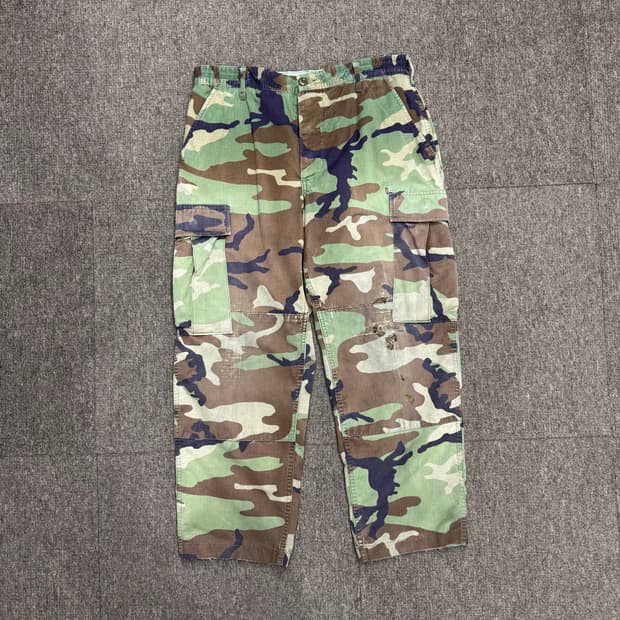 US Army 미군 우드랜드 카모 팬츠 (34)  
