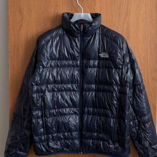 노스페이스 경량패딩 우먼 라지 