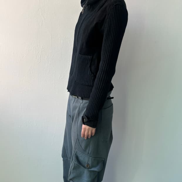 램페이지 90’s 멀티 패브릭 하프 집업