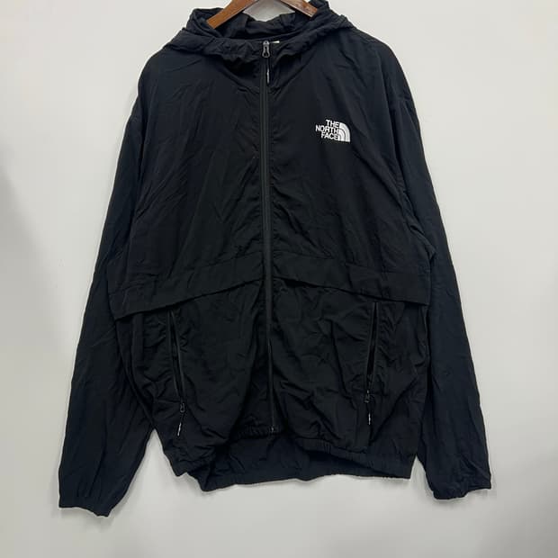 노스페이스 블랙 바람막이