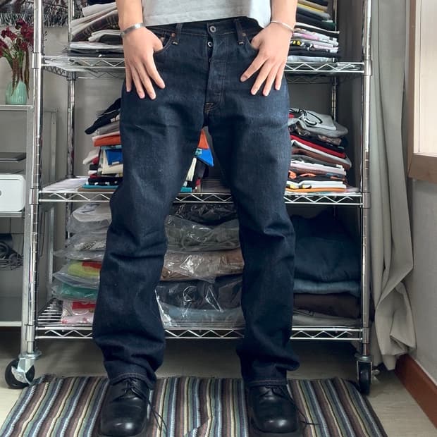 캐피탈 14oz 데님 팬츠