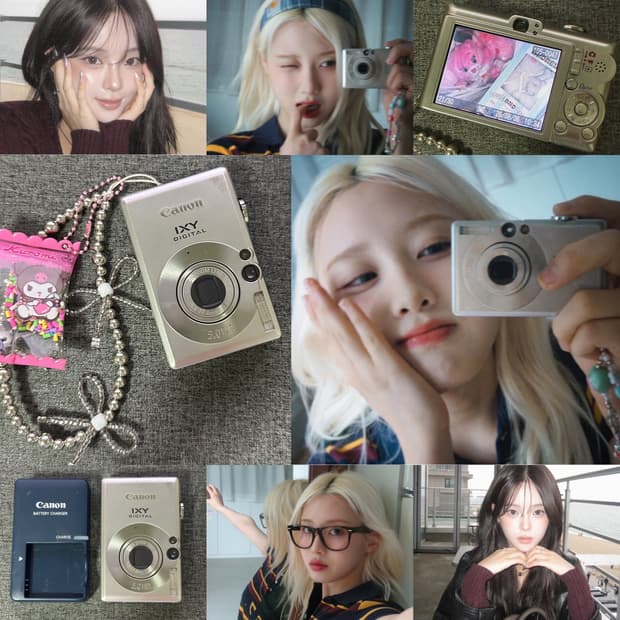 민트 아이돌디카🤳 캐논 ixus 익서스 55 (IXY60) 정품충전기