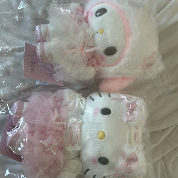 산리오 발레리나 시로네코 누이 일괄