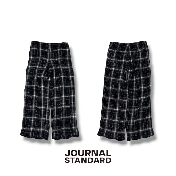 저널스탠다드 데드스탁 체크 팬츠 y14031