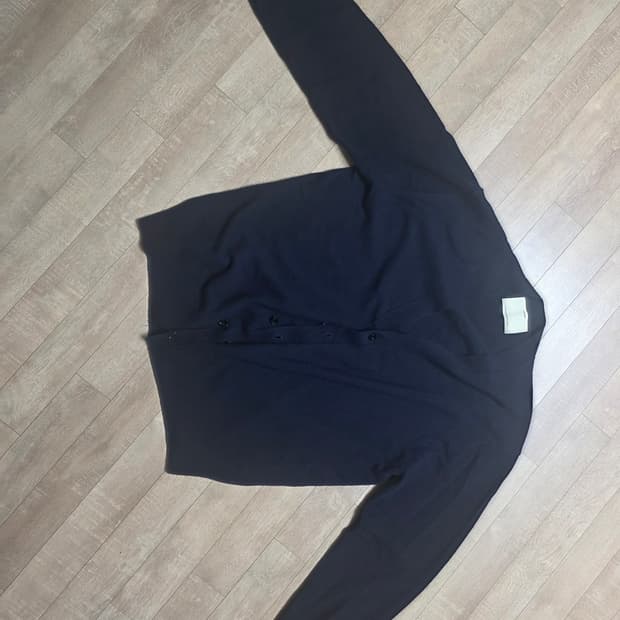 포터리 컴포트 캐시미어 가디건 다크네이비 3사이즈