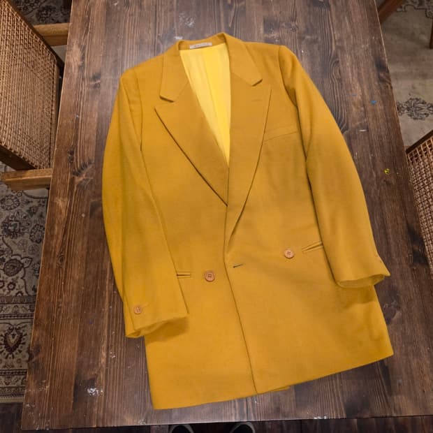 90'S 올드 베르사체 아카이브 캐시미어자켓