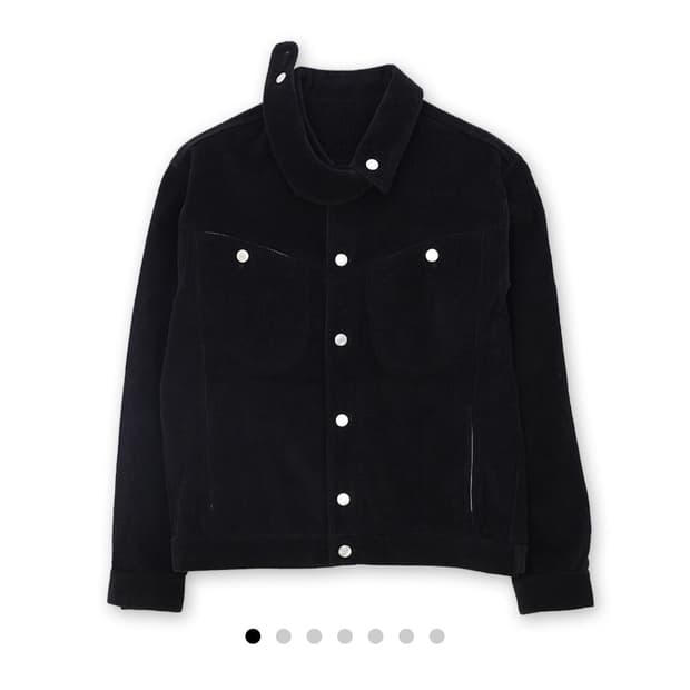 CORDUROY PANEL COLLAR JACKET_VER BALANCE