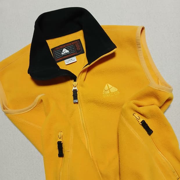 Nike acg 나이키 후리스 빈티지 조끼 자켓