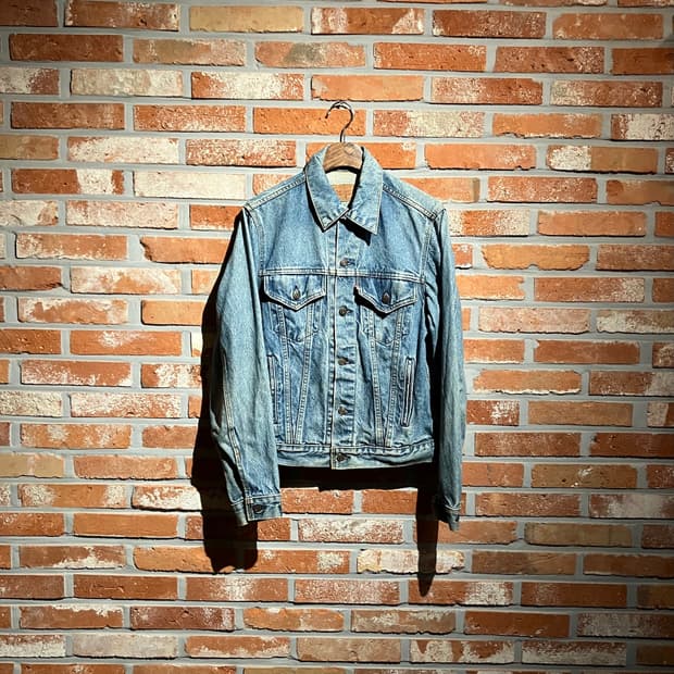 80s USA 빈티지 리바이스 3세대 데님 트러커 자켓