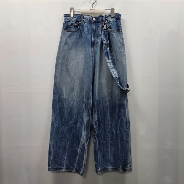 1022 마틴플랜(MARTIN PLAN) 와이드 데님 팬츠