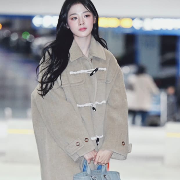 뉴진스 민지 스튜디오톰보이 코트