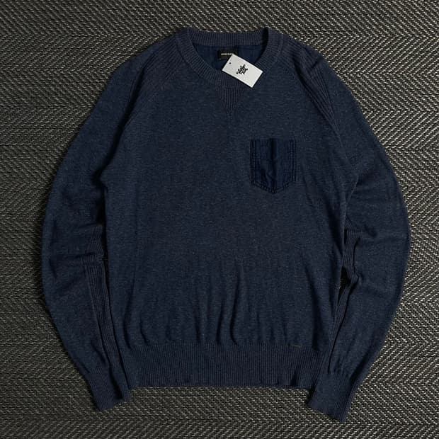 디젤 y2k 아카이브 포켓 미니멀 니트o 3207