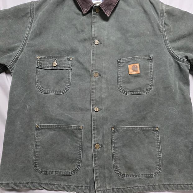 칼하트 USA 초어자켓 C02Mos 모스그린 XL
