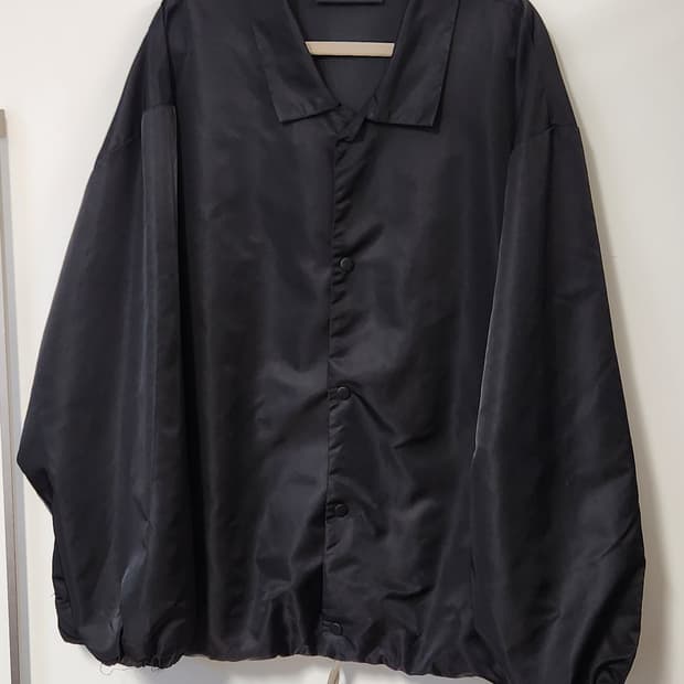 피어오브갓 에센셜 오버핏 나일론 코치 자켓 XL