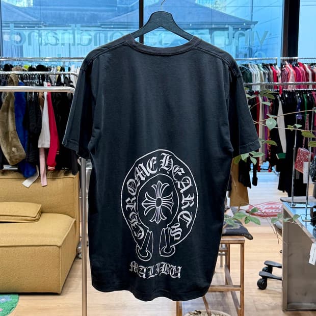 크롬하츠 블랙 홀스슈 말리부 하프티 