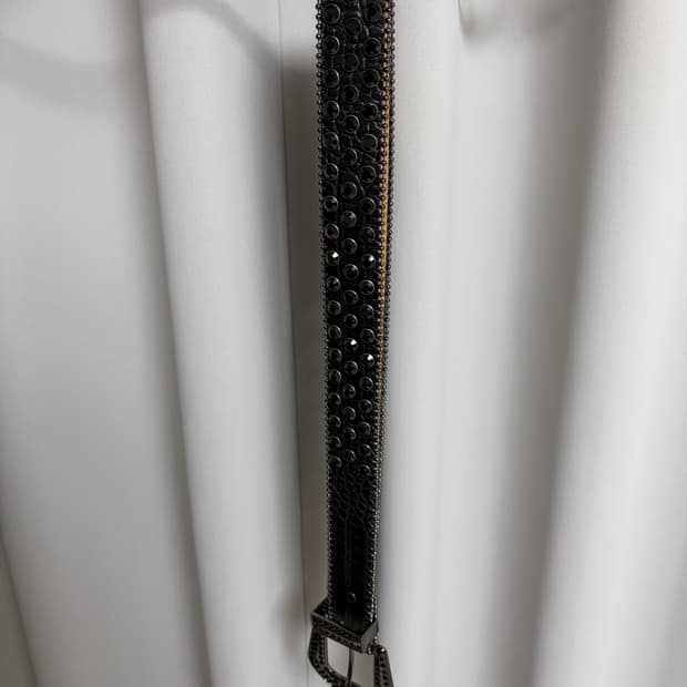 black stud belt