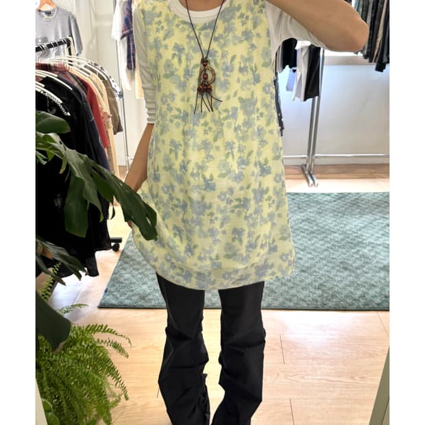 flower sleeveless