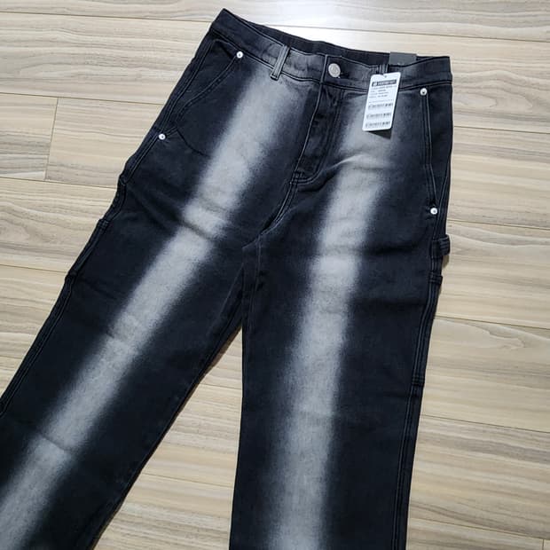 행턴히든밴딩카펜터블랙진기모데님팬츠30사이즈