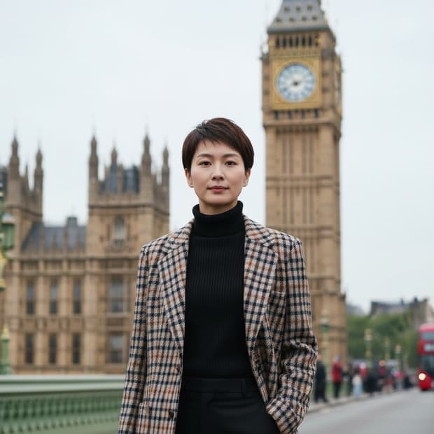 55.닥스 체크 자켓