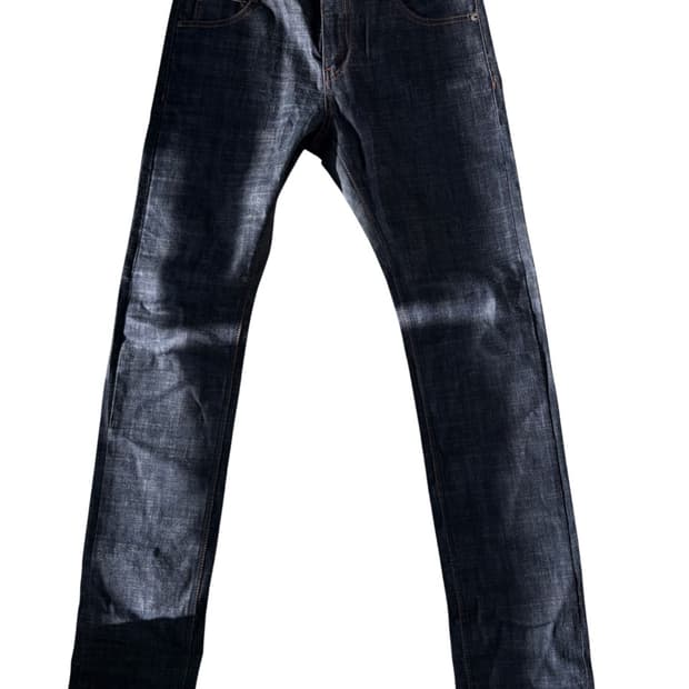 maw 슬림 셀비지 데님 L