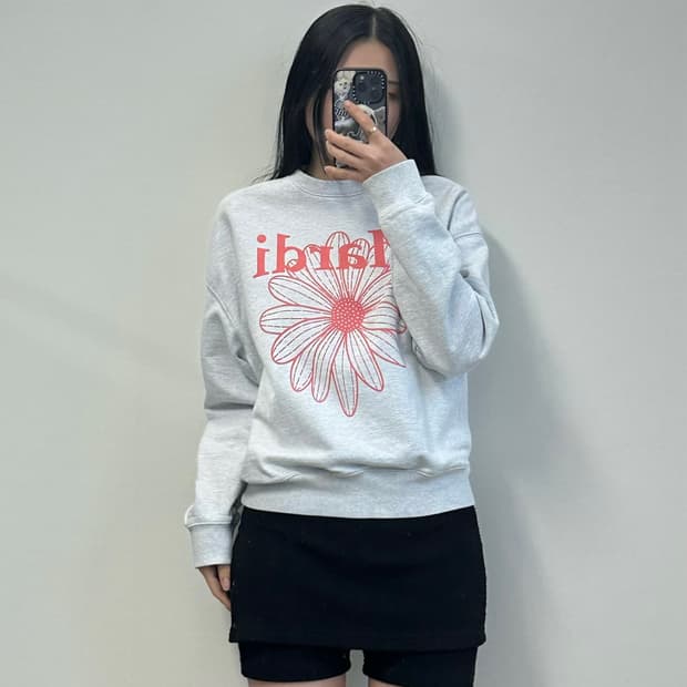 마르디 메크르디 빅로고 백메란지 맨투맨