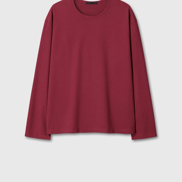 다이브인 유넥 롱슬리브 버건디 1사이즈