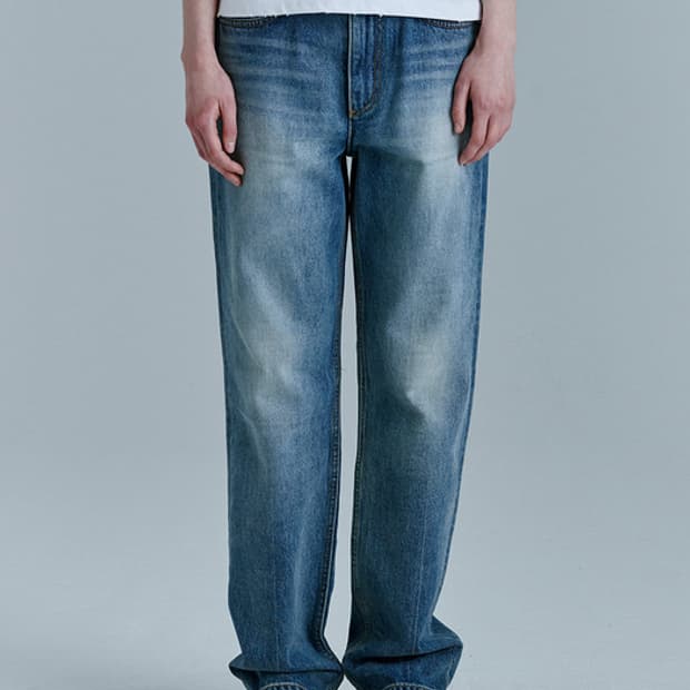 마지셔우드 클래식 데님 팬츠 블루