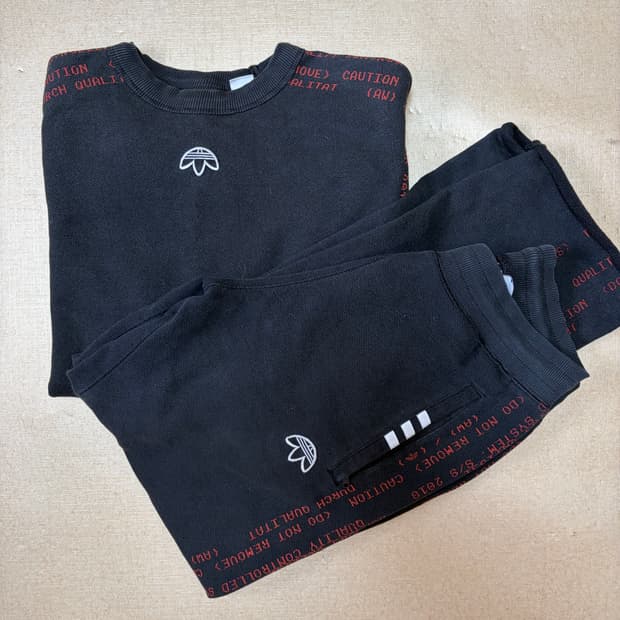 아디다스 알렉산더 왕 트랙셋업