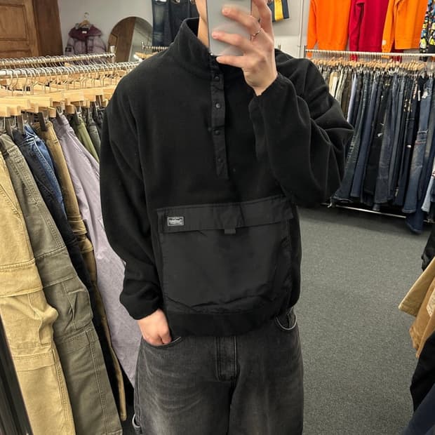 XL) 니코앤드 블랙 플리스 