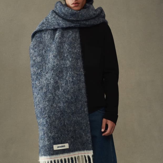 자크뮈스 25fw 카로 알파카 머플러
