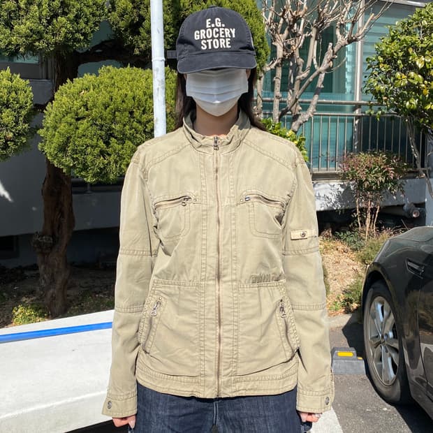 퍼플 하트(Purple Heart) 밀리터리 워싱 자켓