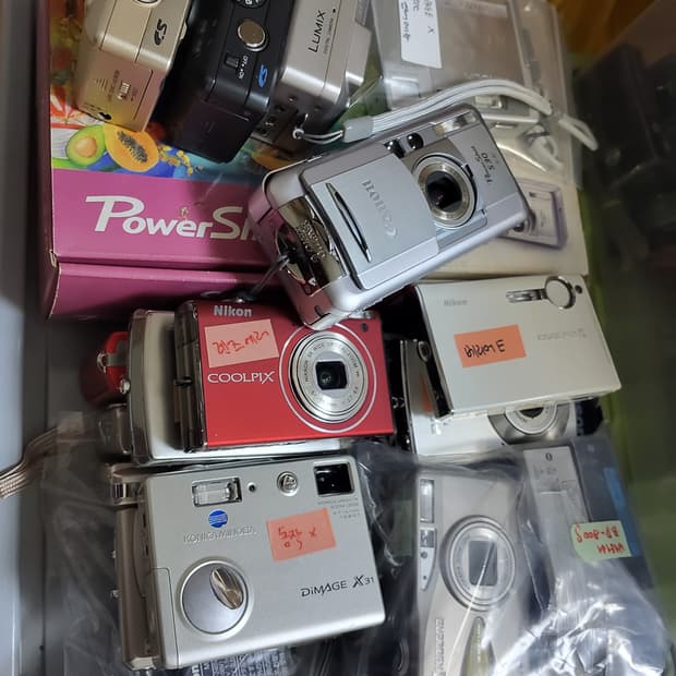 캐논 등 필카 디카 40대