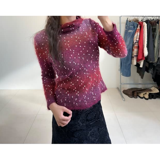 빈티지 모헤어 니트