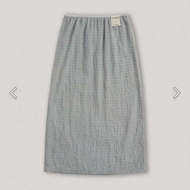 스무스무드 스커트 nap sheer skirt