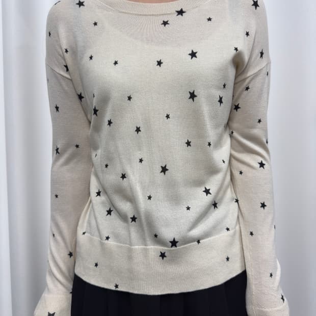banana republic star knit