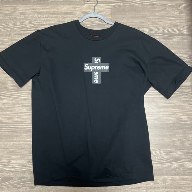 슈프림 박스 로고 반팔티 L사이즈