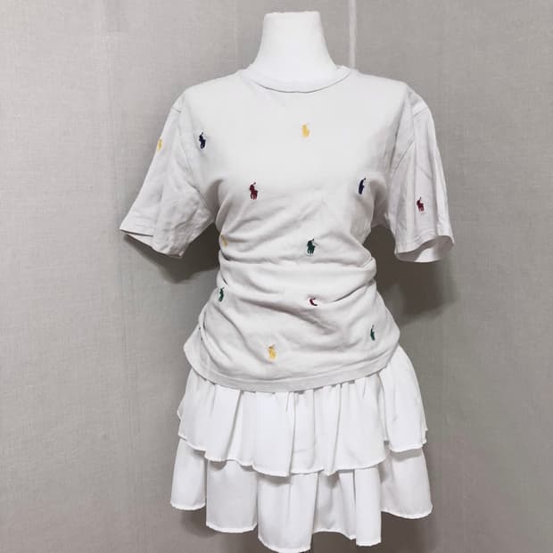 폴로 와글와글 로고티셔츠 M