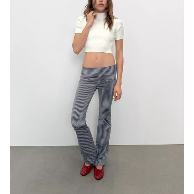 자라 플레어 팬츠