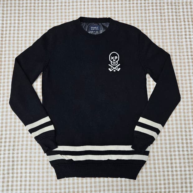 파리게이츠 방풍 울 캐시미어 스웨터 남자100