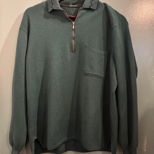 90s 조르지오 아르마니 메인라인 pk니트