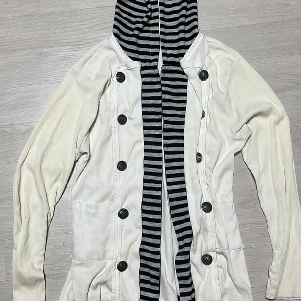 레이어드스트라이프집업 빈티지