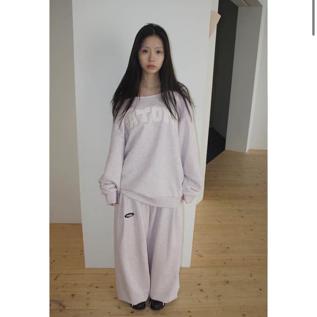 사토미라디오 핑크 셋업 나시