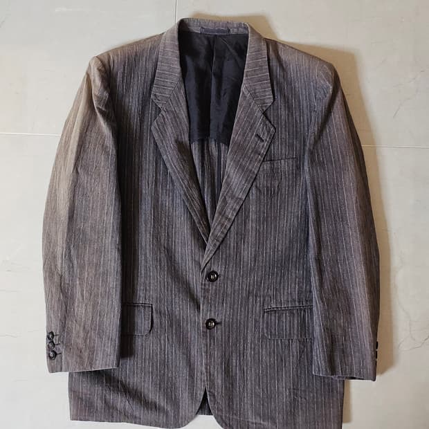 80s 꼼데가르송 옴므 deca homme faded jacket