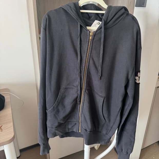 빈티지 Faded Zip-up Hoodie