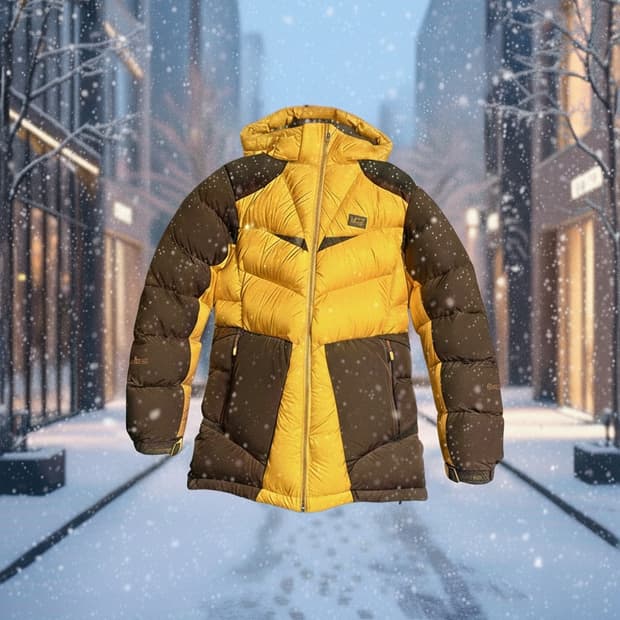 K2 마조람 구스다운 패딩 옐로우 105