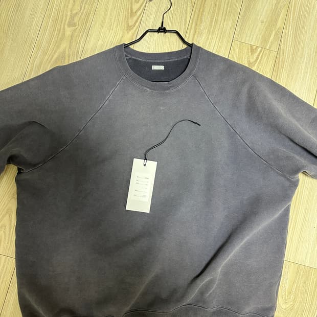 아프레쎄 빈티지 워싱 스웻 그레이 4