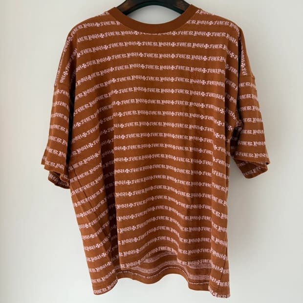 크롬하츠 메티보이 브라운 반팔 L새상품