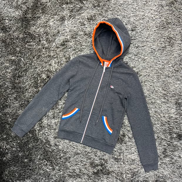 라코스테 여성 후드집업 (XS)