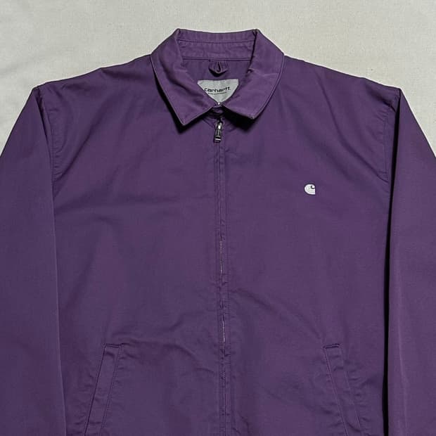 L 칼하트 퍼플 코치 자켓