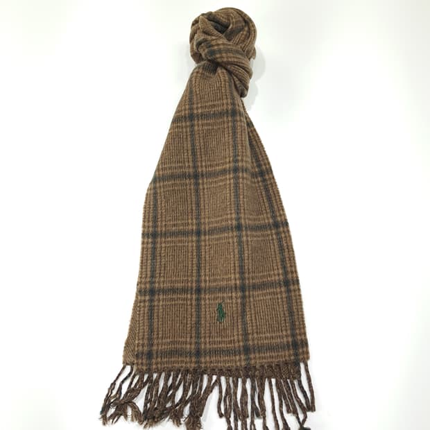 MX410 폴로 이태리판 램스울 혼방 양면 머플러